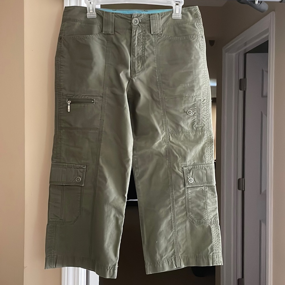 Forest Green Cargo Pants